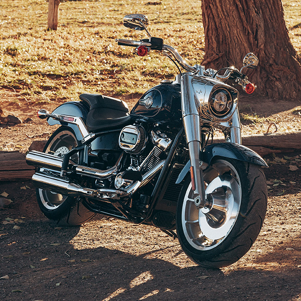 Harley Davidson Fat Boy is customized by Box39 garage  Agglomerate Digital